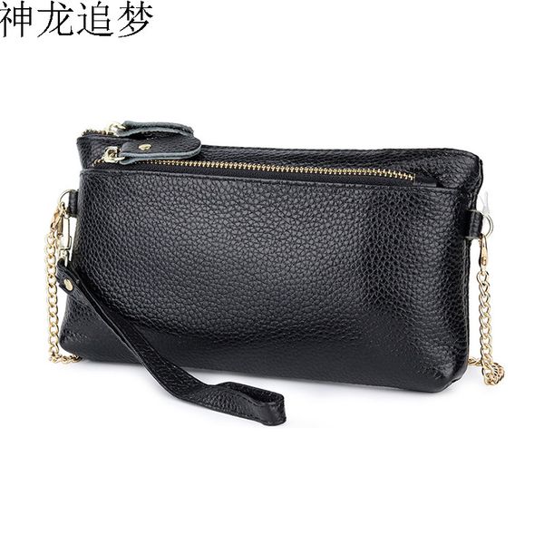 the first layer of leather fashion small purse women's new hand mobile phone bag shoulder bag genuine leather ladies clutch
the first layer of leather fashion small purse women's new hand mobile phone bag shoulder bag genuine leather ladies clutch