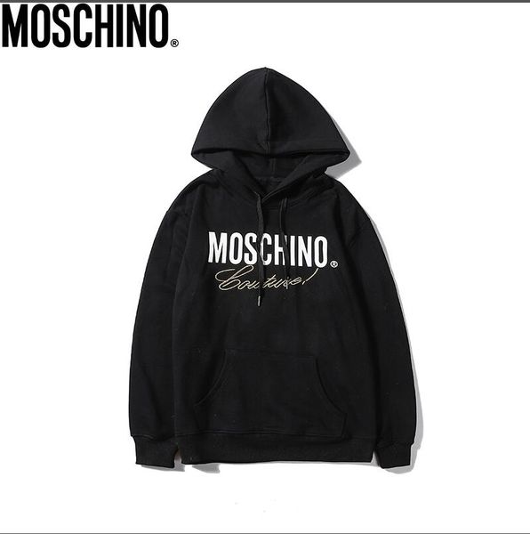 2019 men's women's moschinoand winter new fashion sports sweater printing short-sleeved embroidered cotton men's sweater -5, Black
2019 men's women's moschinoand winter new fashion sports sweater printing short-sleeved embroidered cotton men's sweater -5, Black