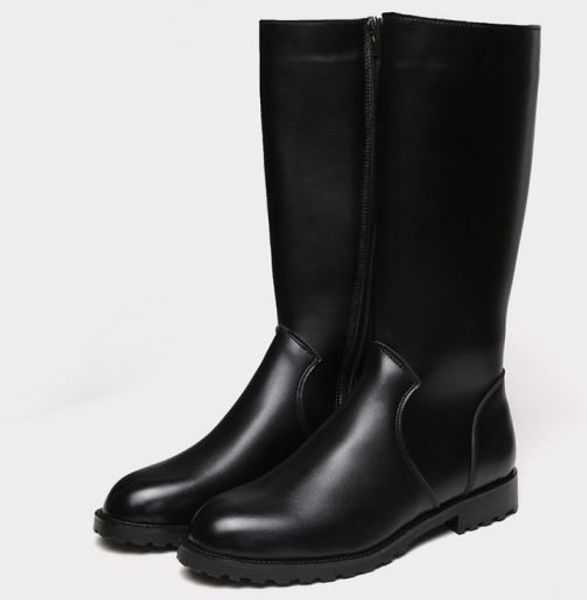 boots big size pu half boots for men western boot army footwear cowboy boot inside zip shoes for riding horse zy602, Black
boots big size pu half boots for men western boot army footwear cowboy boot inside zip shoes for riding horse zy602, Black