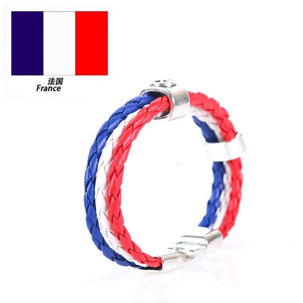 2014 brazil world cup multinational anniversary edition pu leather rope weave national flag bracelet cowhide cyclization gold, Golden;silver
2014 brazil world cup multinational anniversary edition pu leather rope weave national flag bracelet cowhide cyclization gold, Golden;silver