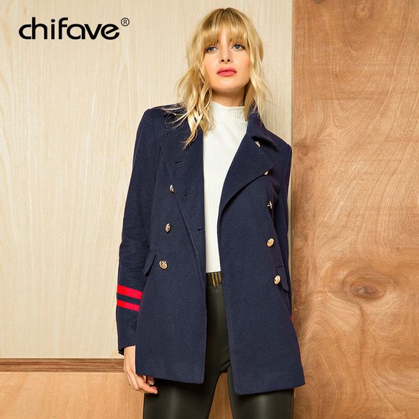 chifave woolens coat female winter long business jackets and coats women's slim blue plus size long wool coats office lady, Black
chifave woolens coat female winter long business jackets and coats women's slim blue plus size long wool coats office lady, Black