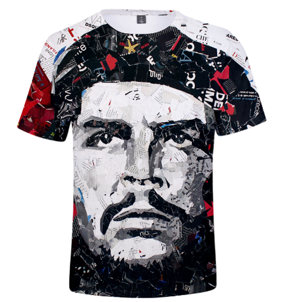 funny fashion che guevara t-shirt 3d print men/womens funny summer round collar short sleeve casual t-shirt k835, White;black
funny fashion che guevara t-shirt 3d print men/womens funny summer round collar short sleeve casual t-shirt k835, White;black