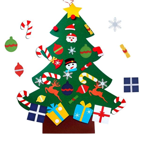 diy felt christmas tree new year gifts kids toys artificial tree wall hanging ornaments home door christmas decoration
diy felt christmas tree new year gifts kids toys artificial tree wall hanging ornaments home door christmas decoration