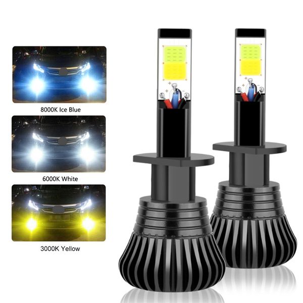 pair cob h1 h4 h7 9006 driving 8000k ice blue 6000k white 3000k amber yellow car fog lights bulbs dual color auto led lamps
pair cob h1 h4 h7 9006 driving 8000k ice blue 6000k white 3000k amber yellow car fog lights bulbs dual color auto led lamps