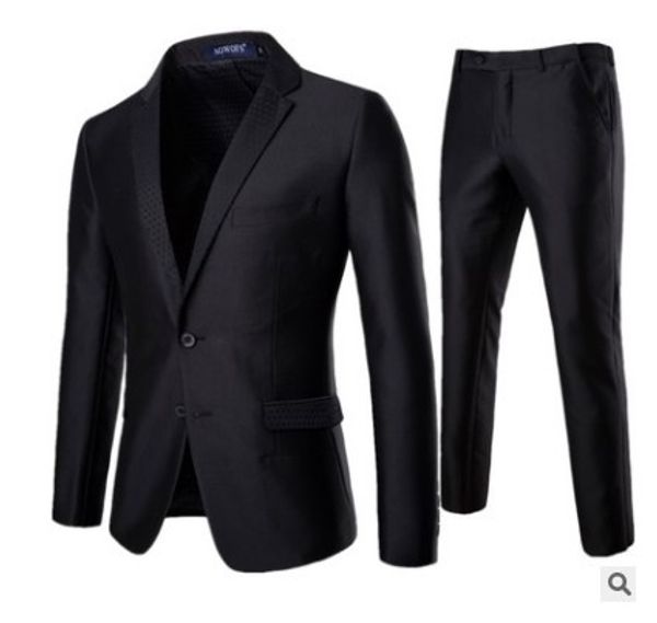 pants) casual suit men's 2019 foreign trade korean version of a small suit cotton jacket will be west men's body, White;black
pants) casual suit men's 2019 foreign trade korean version of a small suit cotton jacket will be west men's body, White;black