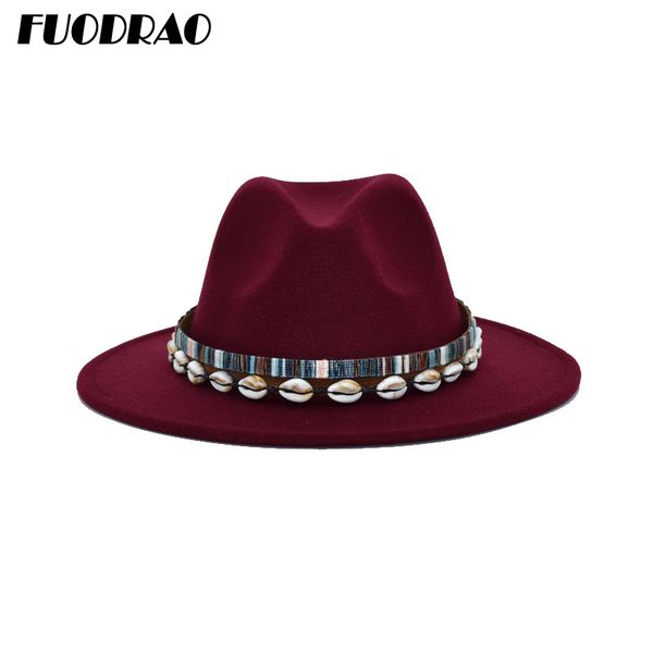 fuodrao 2020 women's autumn and winter wool hat black high-jazz hat men's panama hard casual hats f5, Blue;gray
fuodrao 2020 women's autumn and winter wool hat black high-jazz hat men's panama hard casual hats f5, Blue;gray