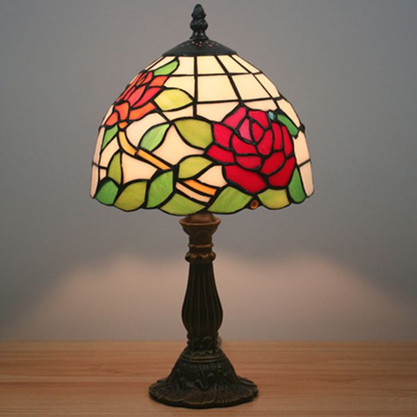 8 inch red flowers tiffany table lamp country style stained glass lamp for bedroom bedside lamp fashion girls room study desk light dimming
8 inch red flowers tiffany table lamp country style stained glass lamp for bedroom bedside lamp fashion girls room study desk light dimming