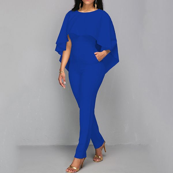 women jumpsuit bat sleeves o-neck backless rompers for female women party annual meeting suit high waist women's suits, Black;white
women jumpsuit bat sleeves o-neck backless rompers for female women party annual meeting suit high waist women's suits, Black;white