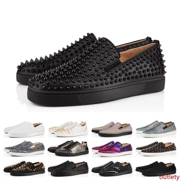 new sale designer shoes studded spikes flats shoes s shoes luxury mens womens party genuine leather sneakers size 36-46
new sale designer shoes studded spikes flats shoes s shoes luxury mens womens party genuine leather sneakers size 36-46