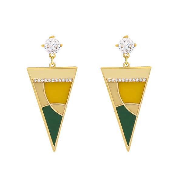 fresh fashion triangle different candy color simulated earrings for women 2020 new trend earrings jewelry party gift, Golden;silver
fresh fashion triangle different candy color simulated earrings for women 2020 new trend earrings jewelry party gift, Golden;silver