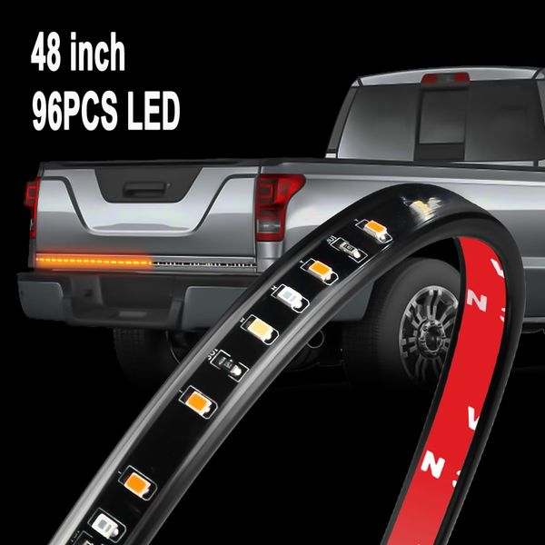 48inch led truck tailgate light bar strip 48" amber/red/white reverse sturn signal running for suv rv trailer trucks
48inch led truck tailgate light bar strip 48" amber/red/white reverse sturn signal running for suv rv trailer trucks