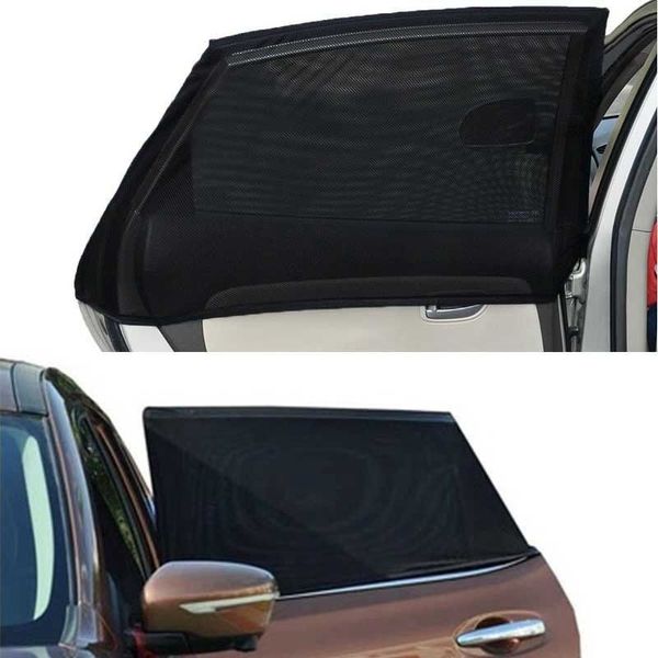 2 piece black car rear side window sun visor shade mesh fabric car sunshade curtain auto sun shade cover shield uv protection
2 piece black car rear side window sun visor shade mesh fabric car sunshade curtain auto sun shade cover shield uv protection