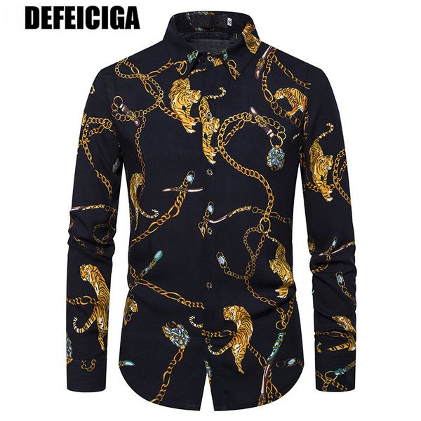 2019 men's slim fit flower printed shirts male long sleeve floral shirt men basic casual plus size shirts, White;black
2019 men's slim fit flower printed shirts male long sleeve floral shirt men basic casual plus size shirts, White;black
