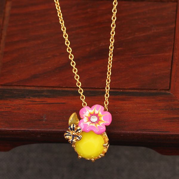 european style france new arrivals small yellow petals flower necklace for women fine necklace jewelry, Silver
european style france new arrivals small yellow petals flower necklace for women fine necklace jewelry, Silver