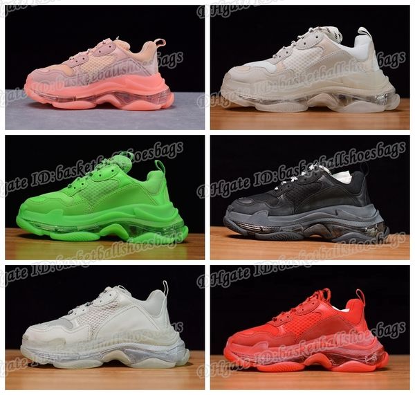 2019 new arrival triple s clear sole black shoes clear sole white trainers fashion neon green sneakers
2019 new arrival triple s clear sole black shoes clear sole white trainers fashion neon green sneakers