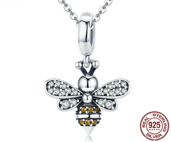 925 sterling silver crystal bee luminous cz crystal charm fit women charm bracelets diy jewelry girlfriend gift gb650, Bronze;silver
925 sterling silver crystal bee luminous cz crystal charm fit women charm bracelets diy jewelry girlfriend gift gb650, Bronze;silver