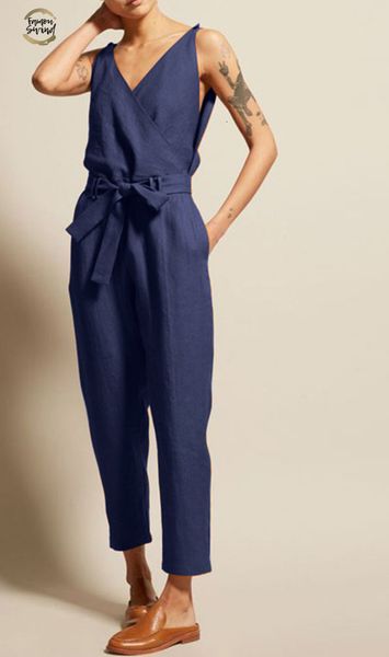jumpsuits womens 2019 zanzea fashion linen pantalon v neck sleeveless playsuits combinaison femme casual summer pants, Black;white
jumpsuits womens 2019 zanzea fashion linen pantalon v neck sleeveless playsuits combinaison femme casual summer pants, Black;white