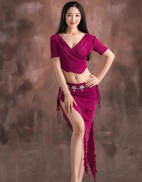 belly dancing costumes 2019 new summer breathable clothing beginner belly dance skirt suit, Black;red
belly dancing costumes 2019 new summer breathable clothing beginner belly dance skirt suit, Black;red