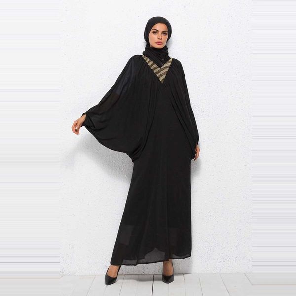 brand diamonds chiffon batwing sleeve muslim abaya kaftan dubai arabic islamic women party dress 2019 spring autumn vkdr1465, Red
brand diamonds chiffon batwing sleeve muslim abaya kaftan dubai arabic islamic women party dress 2019 spring autumn vkdr1465, Red