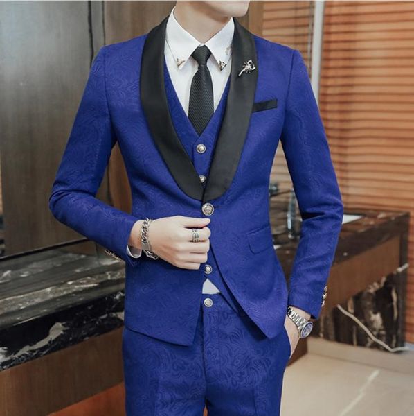 new lapel groomsmen blue groom tuxedos men suits wedding/prom/dinner man blazer(jacket+pants+tie+vest) 319, Black;gray
new lapel groomsmen blue groom tuxedos men suits wedding/prom/dinner man blazer(jacket+pants+tie+vest) 319, Black;gray