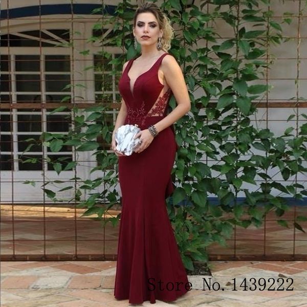 burgundy satin evening dresses ruffles v neck prom backless appliques vestidos de fiesta de noche robe soiree plus size, White;black
burgundy satin evening dresses ruffles v neck prom backless appliques vestidos de fiesta de noche robe soiree plus size, White;black