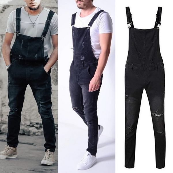 2019 men denim overalls one piece full length ripped jeans jumpsuit men slim casual jeans overalls pants pantalon homme jeans, Blue
2019 men denim overalls one piece full length ripped jeans jumpsuit men slim casual jeans overalls pants pantalon homme jeans, Blue