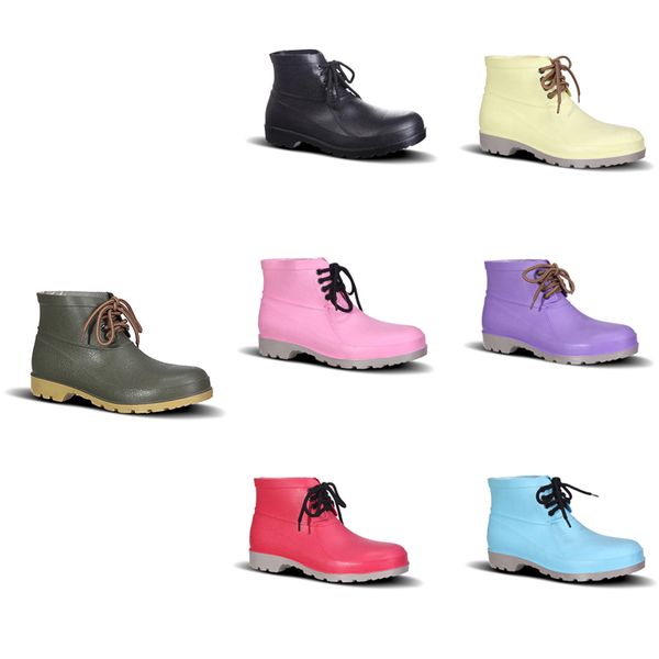 2019 no-brand design rain boots low labor insurance shoes steel toe cap black yellow pink red purple dark green men shoes 38-44
2019 no-brand design rain boots low labor insurance shoes steel toe cap black yellow pink red purple dark green men shoes 38-44