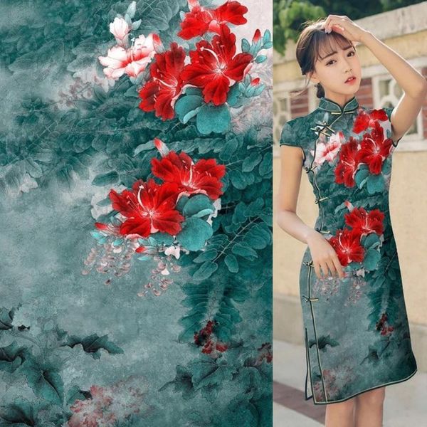 моделирование темперамента шелковый атлас cheongsam кимоно ткань большие цветы цифровая печать элегантная мода позиционирование ткани, Black;white
моделирование темперамента шелковый атлас cheongsam кимоно ткань большие цветы цифровая печать элегантная мода позиционирование ткани, Black;white
