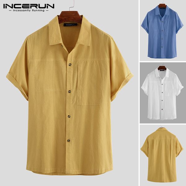 2020 summer men solid color shirt turn-down collar casual streetwear short sleeve cotton button harajuku shirts hombre 5xl, White;black
2020 summer men solid color shirt turn-down collar casual streetwear short sleeve cotton button harajuku shirts hombre 5xl, White;black