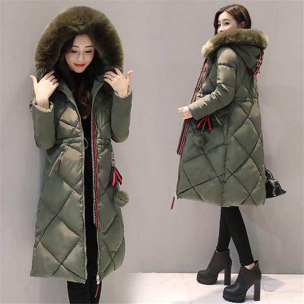 women parkas winter jacket warm thicken long hooded cotton padded parkas causal female big fur jacket coat -3xl, Tan;black
women parkas winter jacket warm thicken long hooded cotton padded parkas causal female big fur jacket coat -3xl, Tan;black