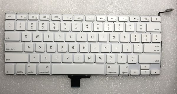 Новая клавиатура A1324 США, английский для Apple Macbook 13 ", белый Unibody A1342 клавиатура США, 2
Новая клавиатура A1324 США, английский для Apple Macbook 13 ", белый Unibody A1342 клавиатура США, 2