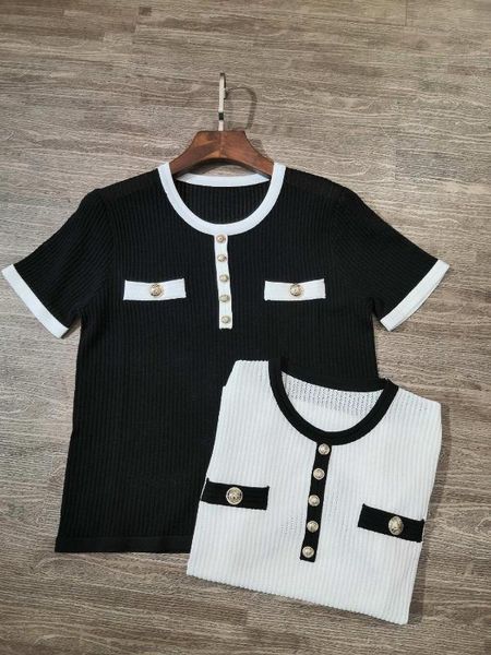 2020 summer women hollow knitted sweater tee female fashion t-shirt 2 color ddxgz2, White;black
2020 summer women hollow knitted sweater tee female fashion t-shirt 2 color ddxgz2, White;black