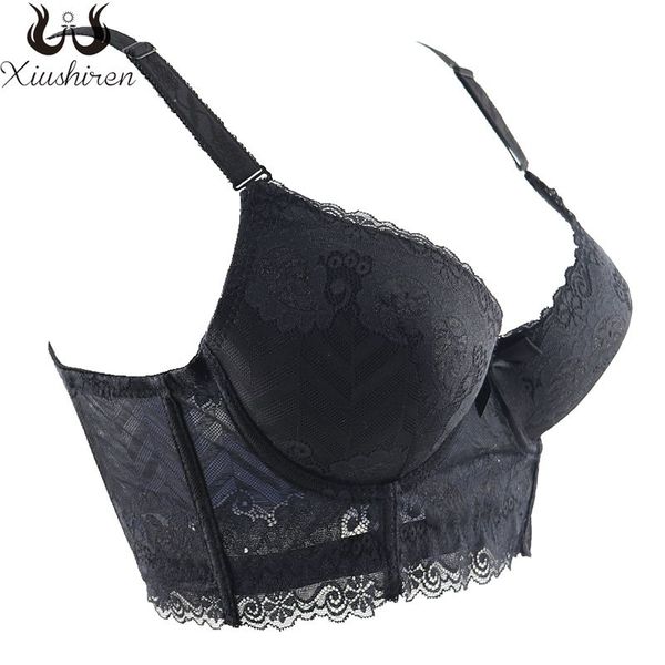 xiushiren solid color lace bras deep v push up bra 3/4 cup soutien gorge plus size lingerie bh size 38b 38c 40b 40c 42b 44b, Red;black
xiushiren solid color lace bras deep v push up bra 3/4 cup soutien gorge plus size lingerie bh size 38b 38c 40b 40c 42b 44b, Red;black