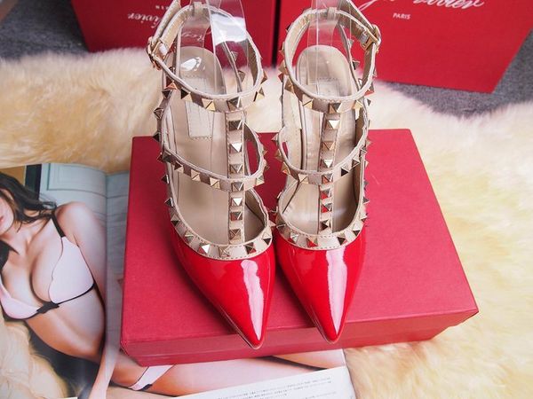 2019 designer women high heels party fashion rivets girls pointed shoes dance shoes wedding shoes double straps sandals, Black
2019 designer women high heels party fashion rivets girls pointed shoes dance shoes wedding shoes double straps sandals, Black