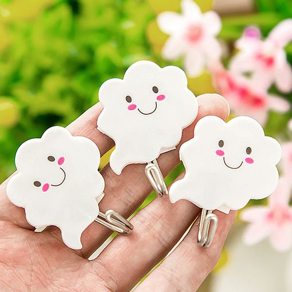 3x multi-function cute cloud wall hanger chic bathroom coat hat key hook holder
3x multi-function cute cloud wall hanger chic bathroom coat hat key hook holder