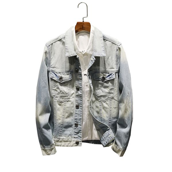 2018 men's casual fashion denim jacket with and comfortable male jeans jacket men overcoat, Black;brown
2018 men's casual fashion denim jacket with and comfortable male jeans jacket men overcoat, Black;brown