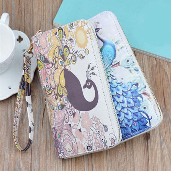 duopindun carteira wallet women peacock animal pattern pu wallets long zipper purse beautiful mobile phone bag, Red;black
duopindun carteira wallet women peacock animal pattern pu wallets long zipper purse beautiful mobile phone bag, Red;black