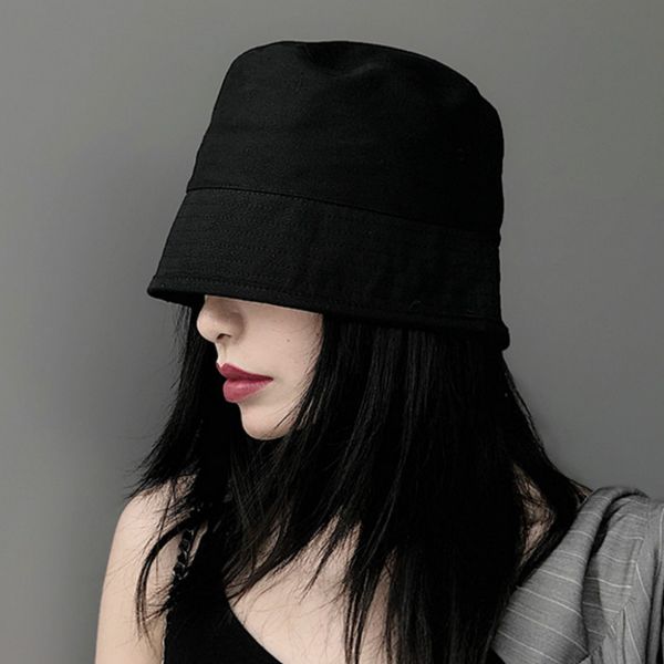 summer solid color black wild japanese basin hat girls foldable cotton harajuku hip hop bucket hat lady outdoor fishing caps, Blue;gray
summer solid color black wild japanese basin hat girls foldable cotton harajuku hip hop bucket hat lady outdoor fishing caps, Blue;gray