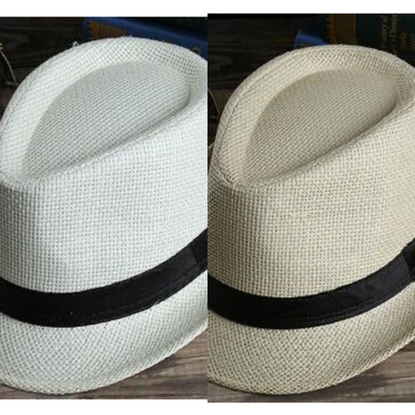 fedora men women hats panama straw stingy brim hats soft vogue for 7 colors summer sun beach caps linen jazz, Blue;gray
fedora men women hats panama straw stingy brim hats soft vogue for 7 colors summer sun beach caps linen jazz, Blue;gray