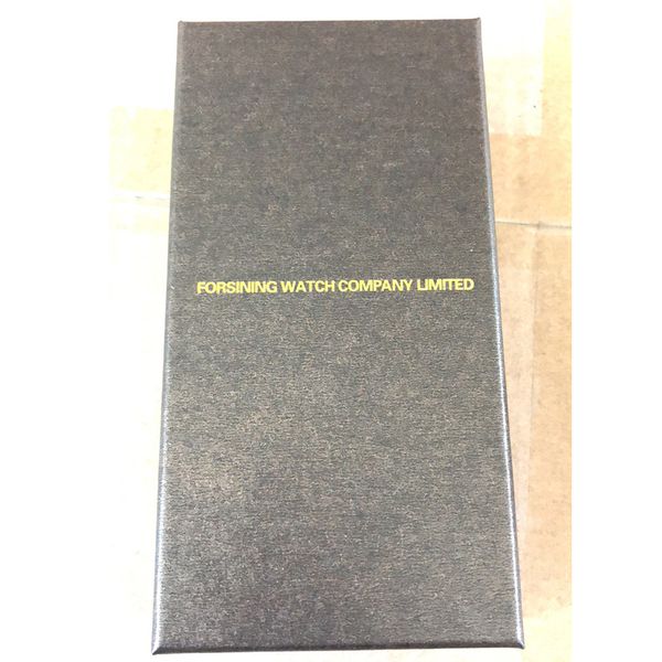 forsining brand automatic mechanical watch luxury paper box gift packing box watch case, Slivery;brown
forsining brand automatic mechanical watch luxury paper box gift packing box watch case, Slivery;brown