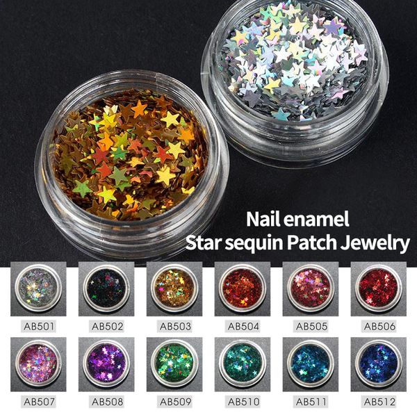 saroline nail glitter enamal star sequin patch nail art jewelry 1g/ box colorful star new glitter paillette flake manicure, Silver;gold
saroline nail glitter enamal star sequin patch nail art jewelry 1g/ box colorful star new glitter paillette flake manicure, Silver;gold