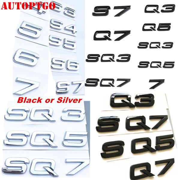 black rear trunk tail letter emblem logo badge decal sticker for audi s3 s4 s5 s6 s7 s8 rs3 rs4 rs5 rs6 rs7 rs8 sq3 sq5 sq7 rsq3 rsq5 rsq7
black rear trunk tail letter emblem logo badge decal sticker for audi s3 s4 s5 s6 s7 s8 rs3 rs4 rs5 rs6 rs7 rs8 sq3 sq5 sq7 rsq3 rsq5 rsq7