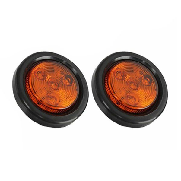 2.5 inch round 4led trailer light trailer truck tail light