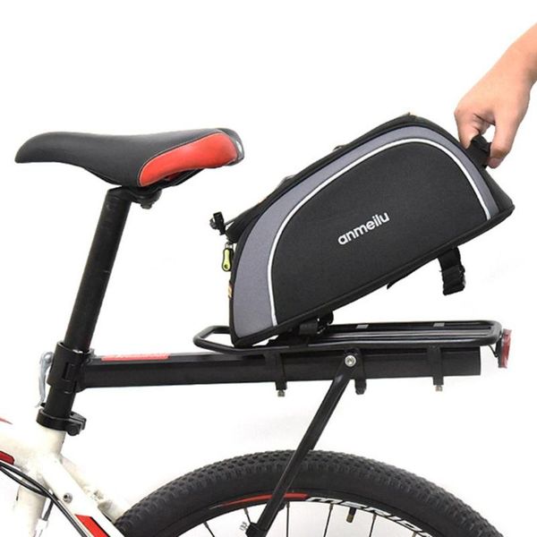 8l bicycle bag trunk carry bag for cycling riding rear rack storage luggage carrier bags reflective mtb bike pannier
8l bicycle bag trunk carry bag for cycling riding rear rack storage luggage carrier bags reflective mtb bike pannier