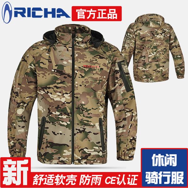 richa camouflage jersey men's motorcycle suit racing motorcycle clothing four seasons personality leisure spring and autumn, Black;blue
richa camouflage jersey men's motorcycle suit racing motorcycle clothing four seasons personality leisure spring and autumn, Black;blue