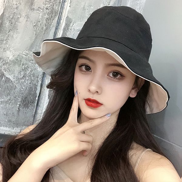 hat summer japanese double-sided big summer fisherman hat korean version of the sunshade hat cotton ball cap quickdrying sun protecap, Blue;gray
hat summer japanese double-sided big summer fisherman hat korean version of the sunshade hat cotton ball cap quickdrying sun protecap, Blue;gray