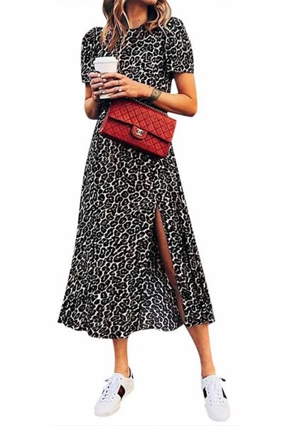 vintage print maxi long dress hem slit print slim fit round neck short sleeve long dress summer beach maxi casual, Black;gray
vintage print maxi long dress hem slit print slim fit round neck short sleeve long dress summer beach maxi casual, Black;gray