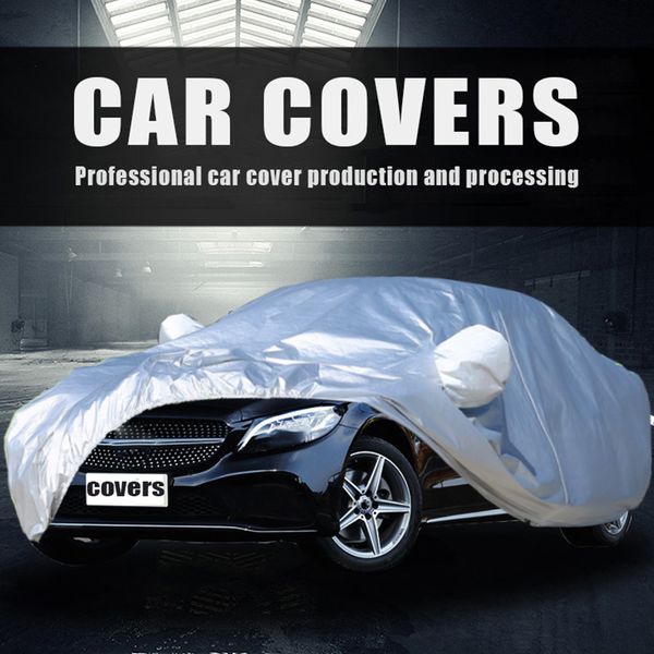 universal full tarpaulin ice snow sun protection sunshade foldable lightweight silver car protection cover imitation water
universal full tarpaulin ice snow sun protection sunshade foldable lightweight silver car protection cover imitation water