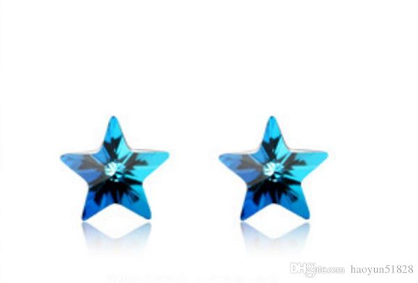 authentic 100% 925 sterling silver five-pointed star stud earrings for women fashion genuine jewelry enamel party gift, Golden;silver
authentic 100% 925 sterling silver five-pointed star stud earrings for women fashion genuine jewelry enamel party gift, Golden;silver