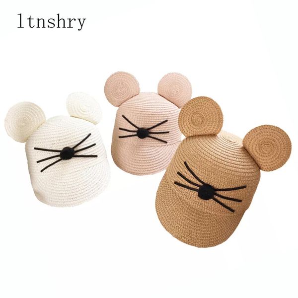2019 new summer big ears baby cats hat cute children sunscreen shade sun hat bucket cap cartoon image straw hat girl breathable, Yellow
2019 new summer big ears baby cats hat cute children sunscreen shade sun hat bucket cap cartoon image straw hat girl breathable, Yellow